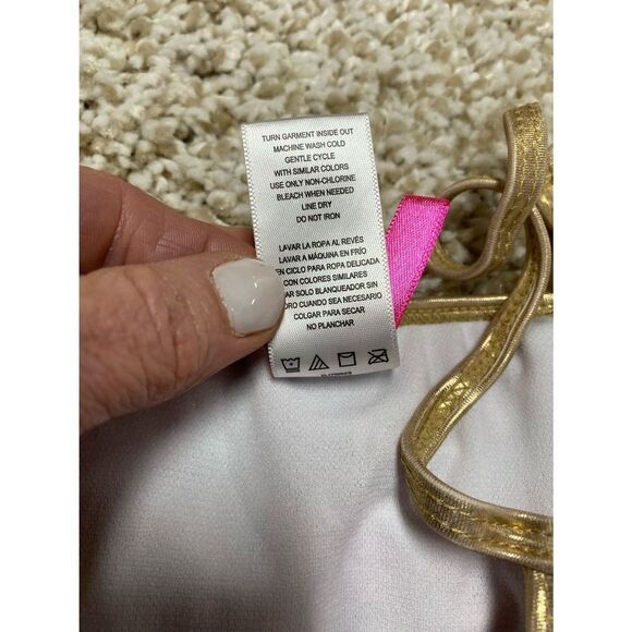 Betsey Johnson Tie Dye Bikini Swimsuit Top Size XL - Picture 5 of 7